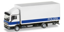 MAN TGL Koffer-LKW mit Ladebordwand Polizei Brandenburg Logistik