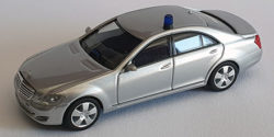 Mercedes Benz S-Klasse Polizei gepanzert Werttransportbegleitung oder SEK Personenschutz